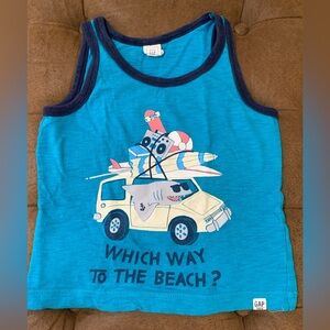 GAP Turquoise Beach Adventure Tank Top